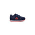 Sneakers blu e rosse in similpelle e tessuto con chiusure in velcro New Balance 500, Brand, SKU s333000044, Immagine 0